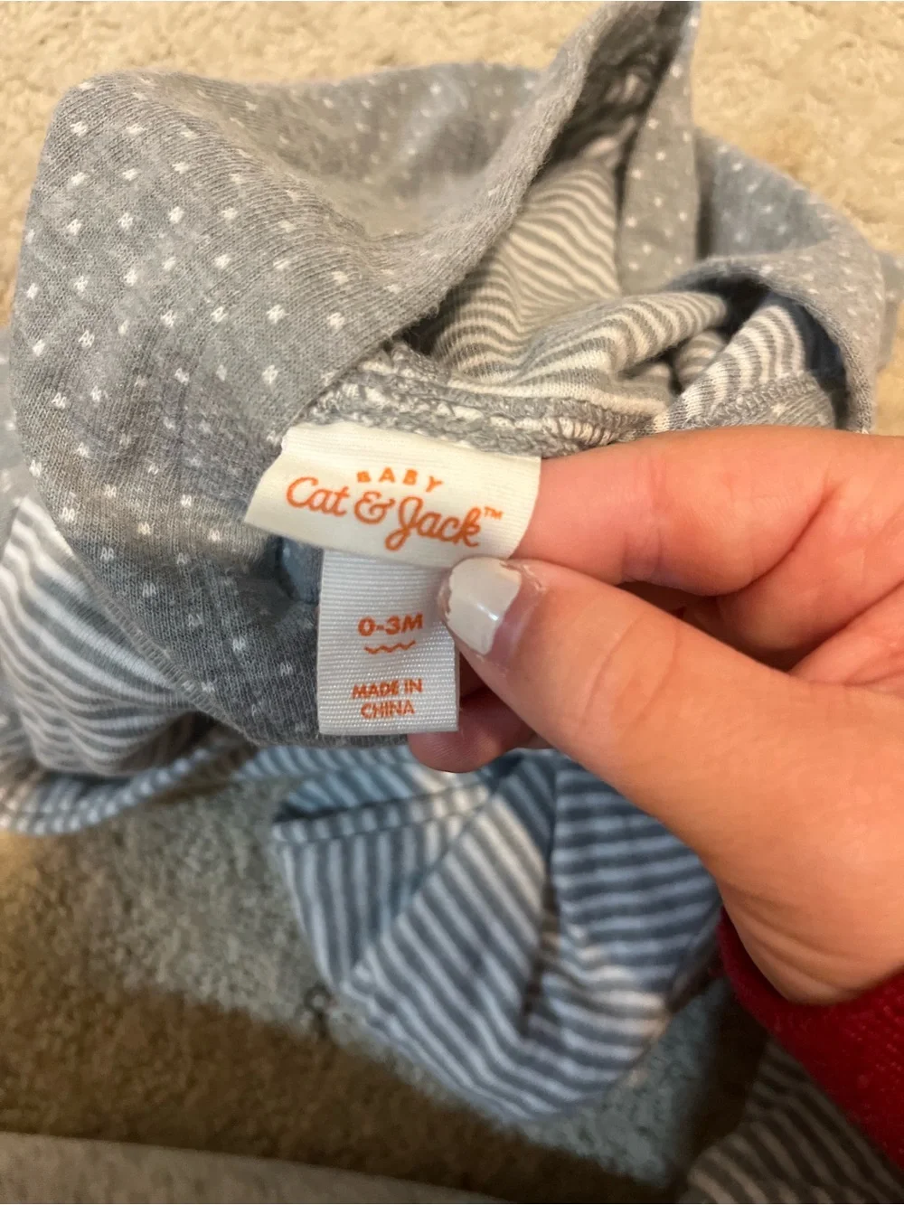Cat & Jack soft grey